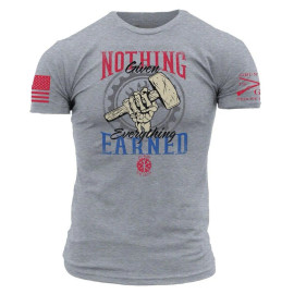 GRUNT STYLE | Nothing Given S/S Tee | Dark Heather Gray