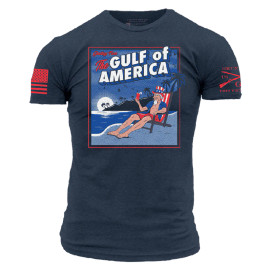 GRUNT STYLE | Greetings From Gulf of America S/S Tee | Midnight Navy