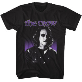 THE CROW | Logo And Draven S/S Tee | Black