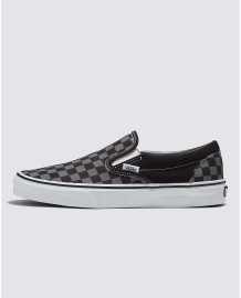 VANS | Classic Slip-On(Checkerboard) | Black/Pewter