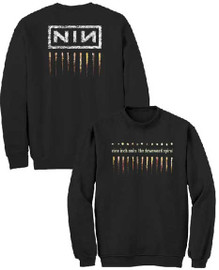 NINE INCH NAILS | Downtown Crew Neck Sweatshirt | Black