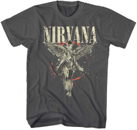 NIRVANA | Galaxy In Utero Tee | Asphalt