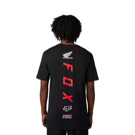 FOX X HONDA S/S Tee | Black