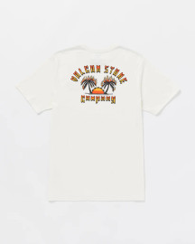VOLCOM | In Flames S/S Tee | Off White