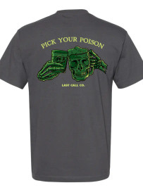 Last Call Co | Poison S/S Tee | Charcoal