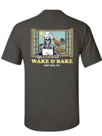 Last Call Co | Wake & Bake S/ S Tee | Chocolate Brown