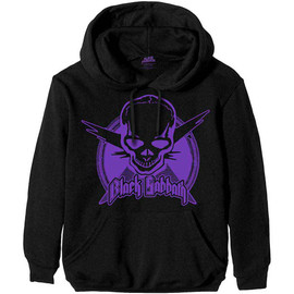 BLACK SABBATH | Aviation Skull Hoodie | Black