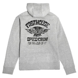 Fasthouse | Love Of It Zip-Up Hoodie | Grey Fasthouse | Love Of It Zip-Up Hoodie | Grey