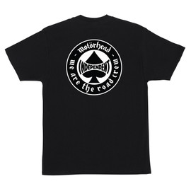 Independent X Motorhead | Spade S/S Tee | Black Independent X Motorhead | Spade S/S Tee | Black