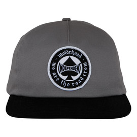 Independent X Motorhead | Spade Snapback | Charcoal/Black Independent X Motorhead | Spade Snapback | Charcoal/Black