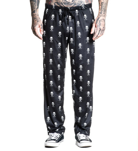 SULLEN | Badge Pajama Pant | Black