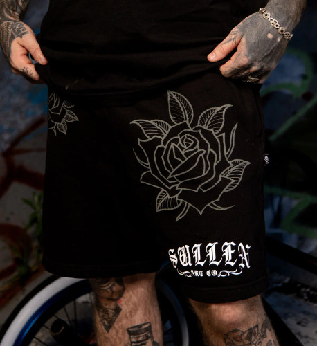 SULLEN | Rose Sweatshort | Black