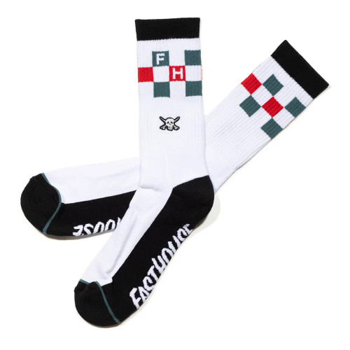 FASTHOUSE | Riff Sock | White