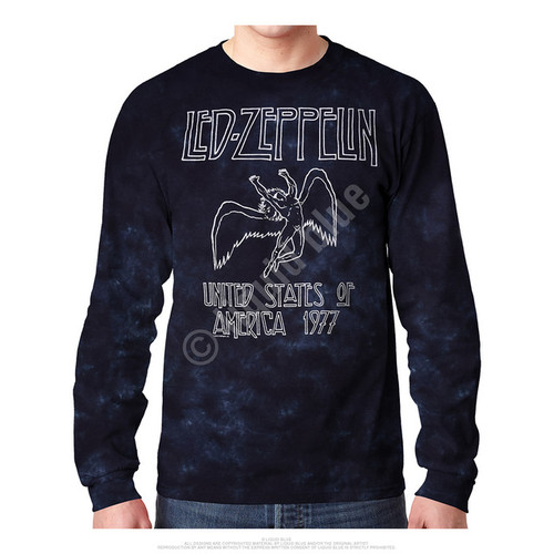 LED ZEPPELIN | USA Tour 77 Tie-Dye Long Sleeve