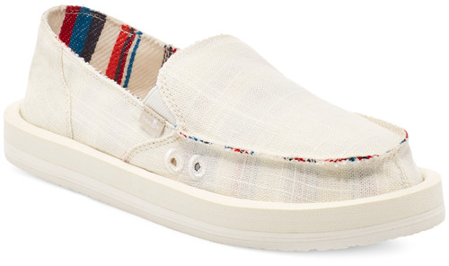 SANUK-DONNA ST HEMP-WHITE