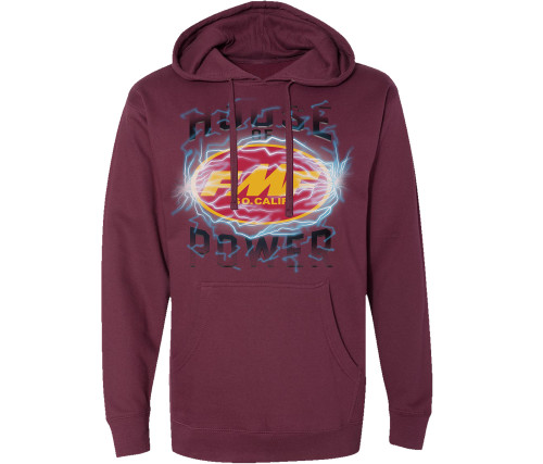 FMF-CHARGED PULLOVER HOODIE-MAROON