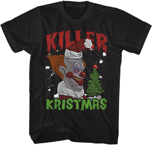 KILLER KLOWNS-KILLER KRISTMAS-S/S TEE-BLACK