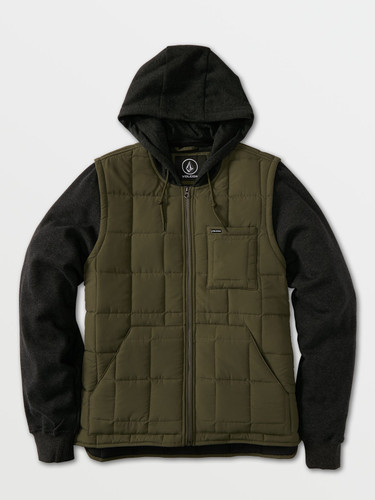 VOLCOM-SEPTEMBER JACKET-MILITARY