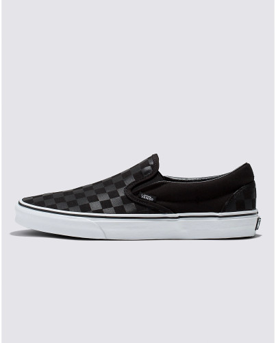 VANS | Classic Slip-On Checkerboard | Black/Black