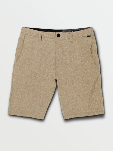 VOLCOM-FRICKIN SURF N' TURF STATIC 2 HYBRID SHORT-DARK KHAKI