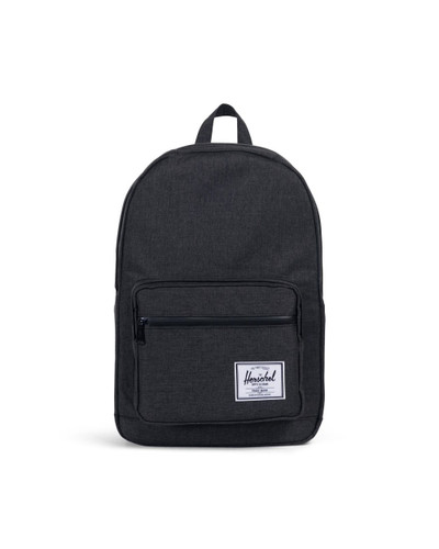 HERSCHEL SUPPLY-POP QUIZ BACKPACK-BLACK CROSSHATCH/BLACK