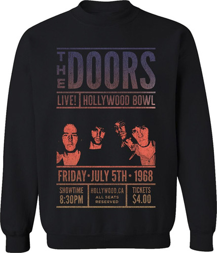 The Doors: Hollywood Bowl Crew Neck