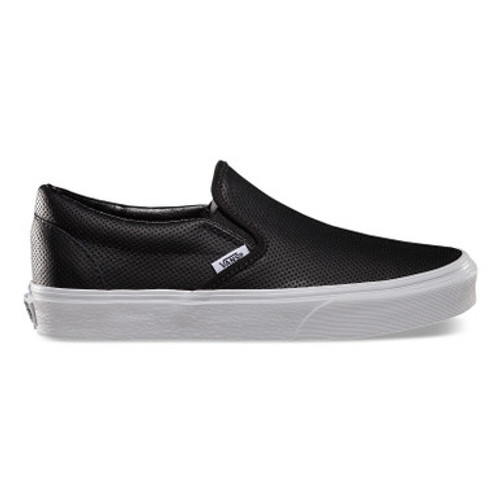 VANS | PERF LEATHER SLIP-ON | Black