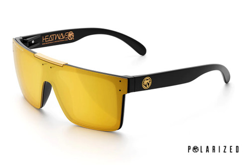 HEATWAVE-QUATRO SUNGLASSES POLARIZED-GOLD RUSH