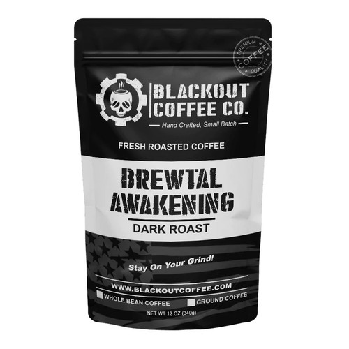 BLACKOUT COFFEE-BREWTAL AWAKENING 12 OZ BAG