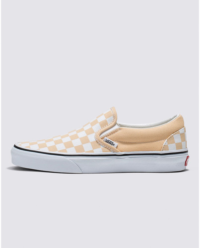 VANS | Classic Slip-On Checkerboard | Honey Peach/True White