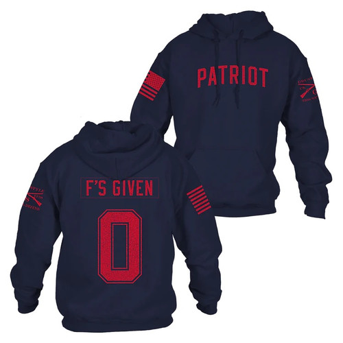 Zero F's Given Pullover Hoodie