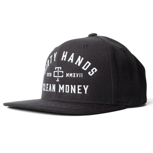 TROLL CO | DHCM Snapback Hat | Black