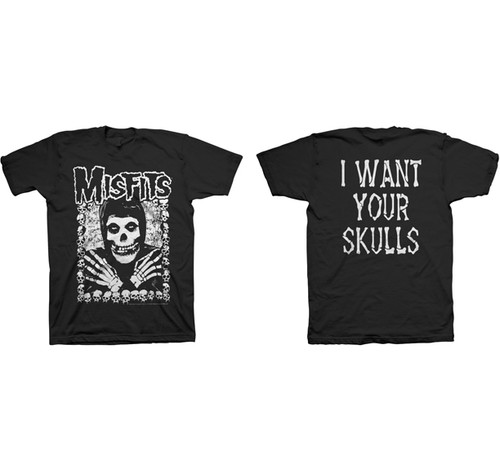 Misfits Skeleton Hands S/S Tee