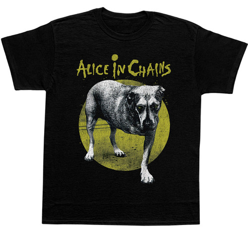 ALICE IN Chains | Dog S/S Tee | Black