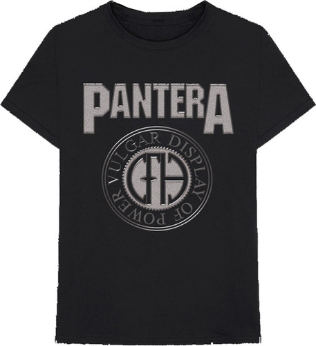 PANTERA | Distressed Circle Tee | Black