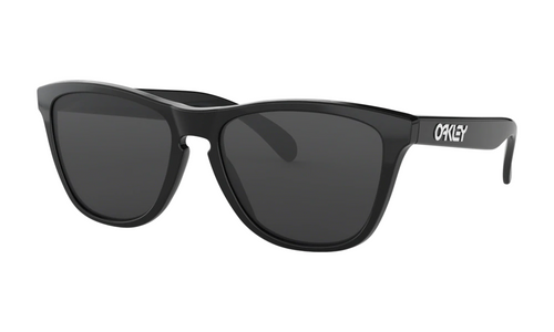 OAKLEY-FROGSKINS-POLISHED BLACK-GREY