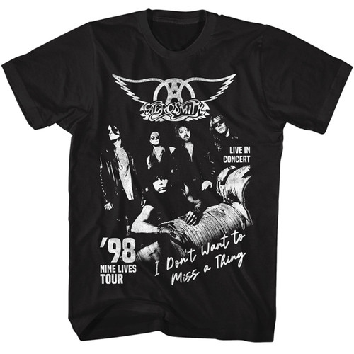 AEROSMITH | Miss A Thing S/S Tee | Black