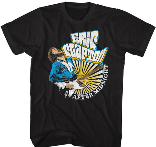 ERIC CLAPTON |  After Midnight Tee | Black