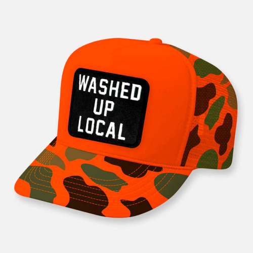 Washed Up Local Curved Trucker Hat