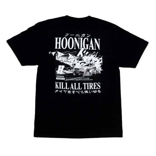 HOONIGAN | Tokyo Drip S/S Tee | Black