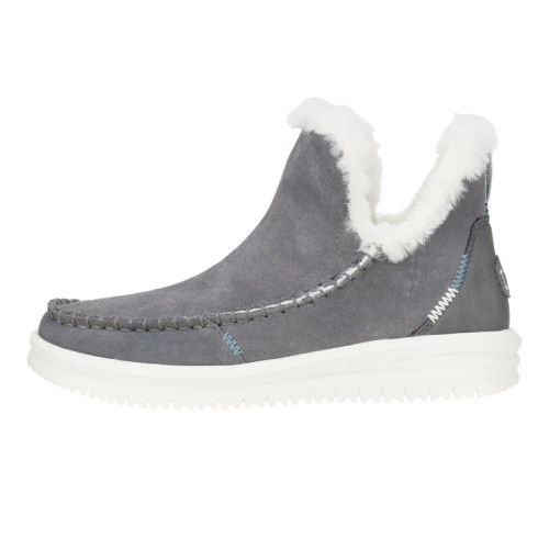 HEY DUDE | Camden Suede | Charcoal