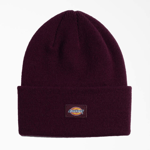 Dickies | Classic Cuffed Knit Beanie | Aubergine