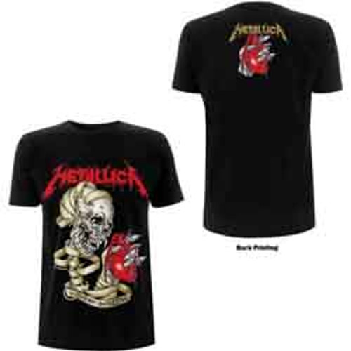 Metallica | Heart Explosive S/S Tee | Black