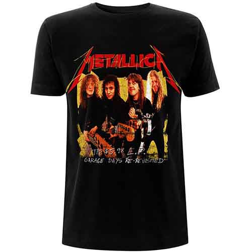 METALLICA | Garage Photo S/S Tee | Black