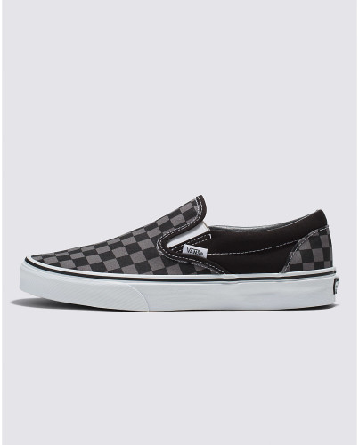 VANS | Classic Slip-On(Checkerboard) | Black/Pewter