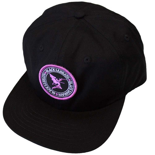 BLACK SABBATH | Purple Daemon Baseball Hat | Black