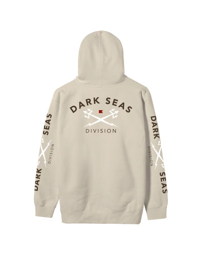 DARK SEAS | Headmaster V3 Fleece P/O Hoodie | Bone