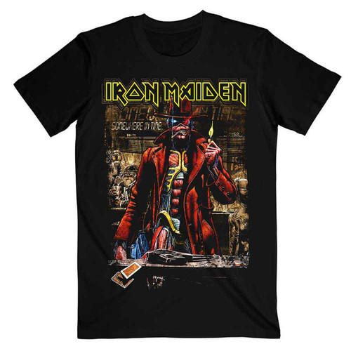 IRON MAIDEN | Stranger Sepia S/S Tee | Black