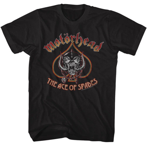 MOTORHEAD | Snaggletooth & Spade S/S Tee | Black