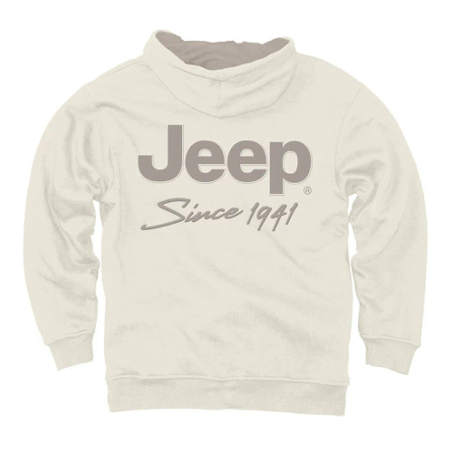 JEEP | Grille 1941 P/O Hoodie | Egret